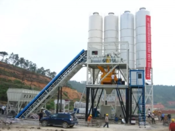 Продажа бетонного завода HZS60,  Китай